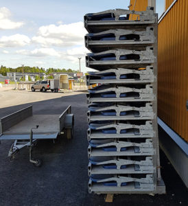 Vuokrakatsomo kasattuna